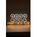 Neon 2022 Happy New Year Led Aydınlatma Tabela